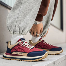 Load image into Gallery viewer, Men's Casual Sneakers for Spring, Thick-Soled Comfortable Low-Top Non-Slip Outdoor Fashion Dad Shoes‌