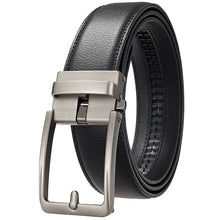 Load image into Gallery viewer, Click Belts for Men Luxury Brand Designer Fashion Automatic Buckle Genuine Leather Men's Jeans High Quality Waist Male Strap