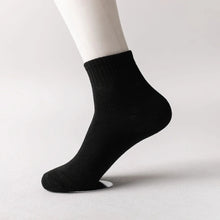 Load image into Gallery viewer, 10 Pairs of Men's Mid-Calf Socks Cotton Socks for All Seasons, Solid Color and Versatile