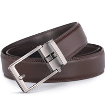 Load image into Gallery viewer, Click Belts for Men Luxury Brand Designer Automatic Buckle Real Original Genuine Leather Men's Belt Male Jeans Waist Straps
