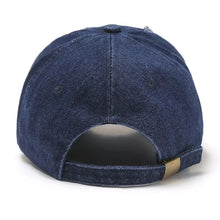 Load image into Gallery viewer, European and American New Style Baseball Cap for Men Spring and Summer Fashion Washed Distressed Denim Cap Casual Sunshade Hat