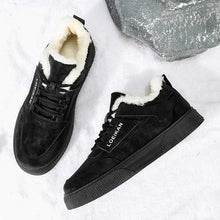 Load image into Gallery viewer, Men's High-Top Casual Sneakers Fleece-Lined Warm Shoes - Stylish, Versatile &amp; Streetwear-Ready for Daily Commute
