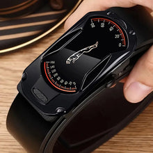 Load image into Gallery viewer, Stylish Men's PU Leather Belt - Fashion Belts for Daily Life, Leisure, Party, Festival, Work, and Business Automatic Buckle