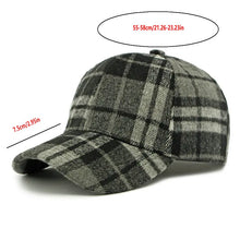 Load image into Gallery viewer, Chic British Plaid Baseball Cap for Women - Adjustable, Sun-Protective &amp; Stylish Dad Hat with Casual Fit