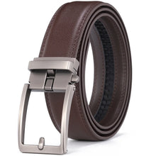 Load image into Gallery viewer, Click Belts for Men Luxury Brand Designer Automatic Buckle Real Original Genuine Leather Men's Belt Male Jeans Waist Straps
